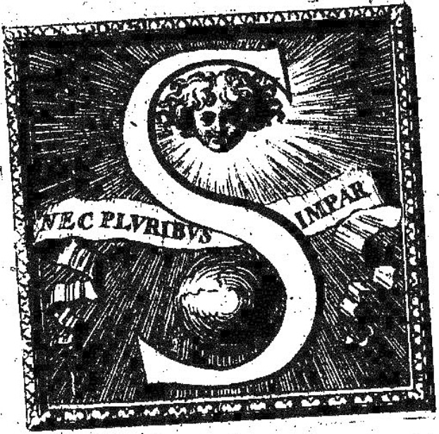 Eine Schwarz-Weiß-Zeichnung eines nachdenklichen Mannes mit einer Sonne im Hintergrund, gerahmt und umgeben von dem Text "Symphony of the Sun" in fetter Schrift.